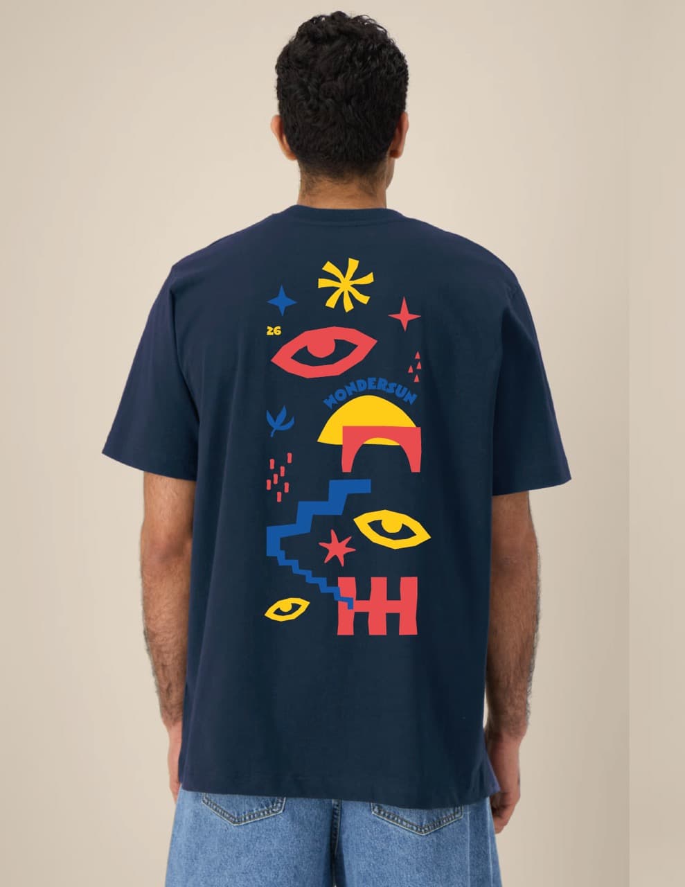 Tee Wondersun Bleu marine